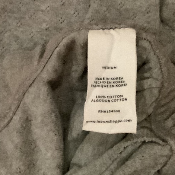 Le Bon Shoppe Pointelle Serene Joggers - Picture 7 of 7